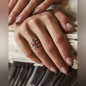 🎉LAST PIECE 🎉Kendra Scott Gemma Ring Set